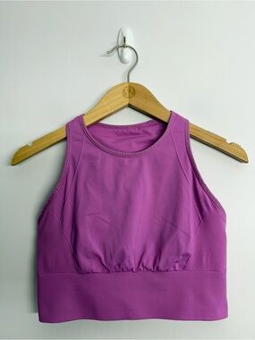 Lululemon Ebb to Train Bra *Medium Support, C/D Cup Magenta Glow Size 8